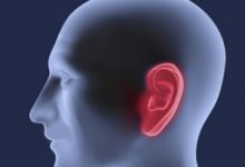 التهاب الاذن الوسطي